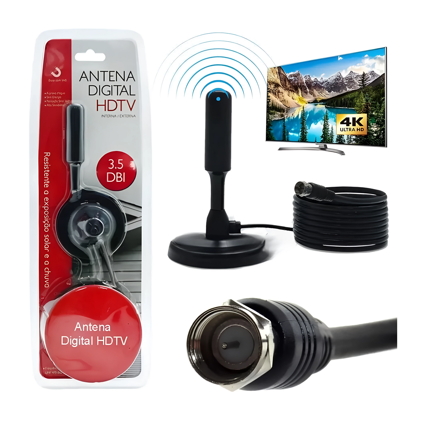 ANTENA DIGITAL HDTV - Sintoniza tus canales