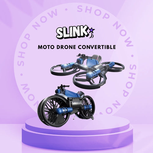 MOTO DRONE CONVERTIBLE TENDER - Gadget versátil